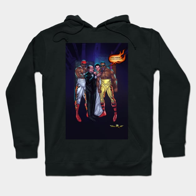 We comi’n for you… Hoodie by Triple R Art